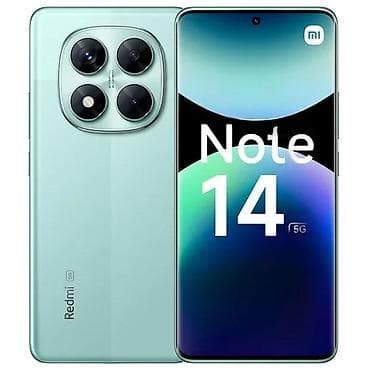 Xiaomi Redmi Note 14 5G – mint zelena boja - Ekran: veliki bezramični na lalafo.rs Xiaomi Redmi Note 14 5G – mint zelena boja - Ekran: veliki bezramični