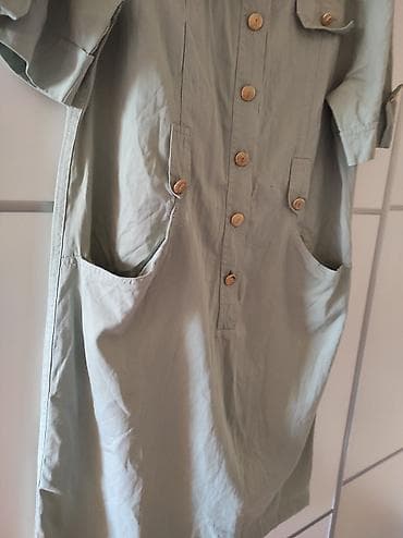 Women's Clothing: Haljina pamucna. Mint zelena boja. Poluobim grudi 57, ramena 43 at lalafo.rs — 2 Women's Clothing: Haljina pamucna. Mint zelena boja. Poluobim grudi 57, ramena 43 — 2