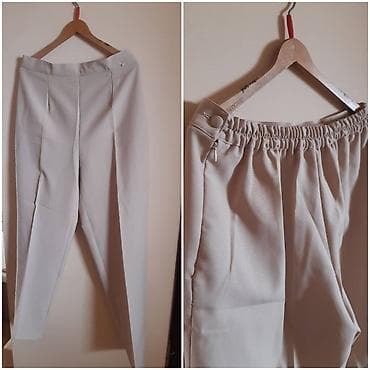 bermude teksas br: Ženske elegantne pantalone u svetloj bež nijansi. - Veličina: M - at lalafo.rs — 2 bermude teksas br: Ženske elegantne pantalone u svetloj bež nijansi. - Veličina: M - — 2