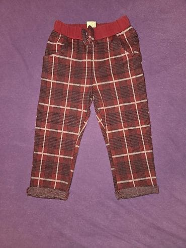 Prodajem karirane zimske pantalonice. velicina 92 na lalafo.rs — 3 Prodajem karirane zimske pantalonice. velicina 92 — 3