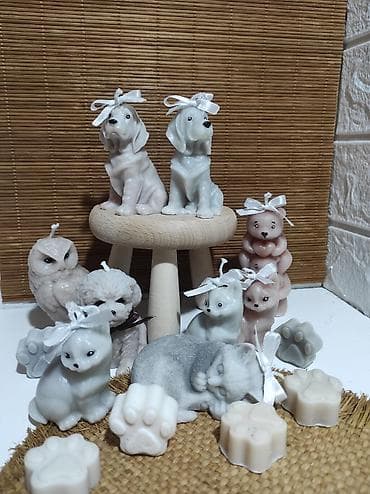 Ručne dekorativne sveće – životinjske figurice - Unikatne sveće na lalafo.rs — 1 Ručne dekorativne sveće – životinjske figurice - Unikatne sveće — 1