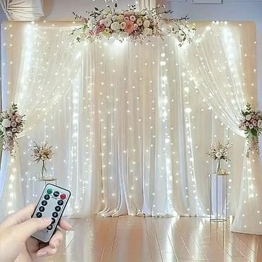 LED zavesa – svetleći niz sa daljinskim upravljačem dimenzije: plava na lalafo.rs — 10 LED zavesa – svetleći niz sa daljinskim upravljačem dimenzije: plava — 10