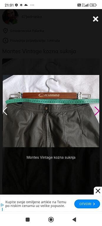 Montes Vintage kožna suknja - Brend: Montes Leatherwear, RR Design - na lalafo.rs — 5 Montes Vintage kožna suknja - Brend: Montes Leatherwear, RR Design - — 5