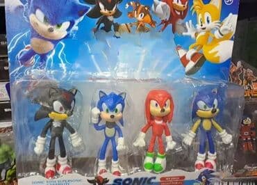 Sonic komplet – 4 figure poznatog junaka 🦔 Kolekcionarski set na lalafo.rs Sonic komplet – 4 figure poznatog junaka 🦔 Kolekcionarski set