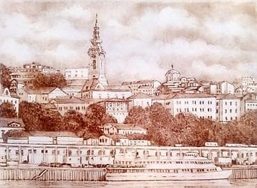 "Stara Kapetanija" Umetnička grafika – Beogradski motiv - Tehnika na lalafo.rs — 1 "Stara Kapetanija" Umetnička grafika – Beogradski motiv - Tehnika — 1
