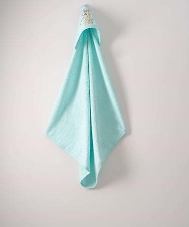 Dečiji peškir s kapuljačom – mint zelene boje - Mekan, upijajući na lalafo.rs Dečiji peškir s kapuljačom – mint zelene boje - Mekan, upijajući