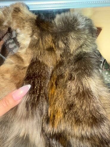 Krzneni prsluk/bolero od prirodnog krzna u nijansama smeđe, karamela i na lalafo.rs Krzneni prsluk/bolero od prirodnog krzna u nijansama smeđe, karamela i