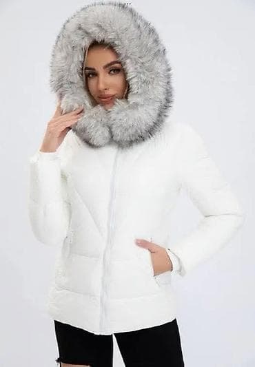 Ženska zimska jakna sa krznom na kapuljači S, M, L, XL - Topla na lalafo.rs — 1 Ženska zimska jakna sa krznom na kapuljači S, M, L, XL - Topla — 1