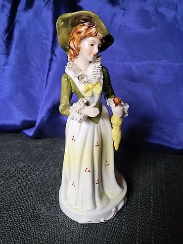 Home Decor: Porcelanska vintaz figura,rucno oslikana pa glazirana. Viktorijanska at lalafo.rs — 2 Home Decor: Porcelanska vintaz figura,rucno oslikana pa glazirana. Viktorijanska — 2