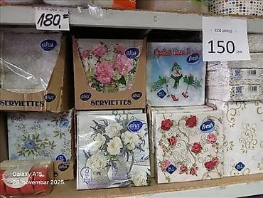 Textile: Dekor svecane Salvete za dekupaz papirni stolnjaci Sva roba je nova at lalafo.rs — 3 Textile: Dekor svecane Salvete za dekupaz papirni stolnjaci Sva roba je nova — 3