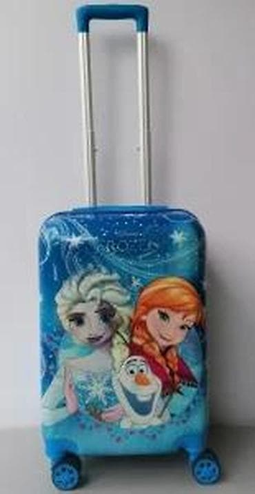 Backpacks, bags and suitcases: Disney Frozen dečji kofer na točkiće - Tvrdi kofer sa sjajnom plavom at lalafo.rs — 8 Backpacks, bags and suitcases: Disney Frozen dečji kofer na točkiće - Tvrdi kofer sa sjajnom plavom — 8