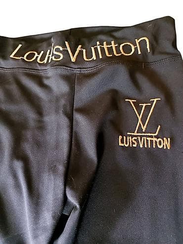 Leggings, Bike shorts: Crne ženske helanke sa zlatnim vezom. - Boja: crna, mat finiš. - at lalafo.rs — 3 Leggings, Bike shorts: Crne ženske helanke sa zlatnim vezom. - Boja: crna, mat finiš. - — 3