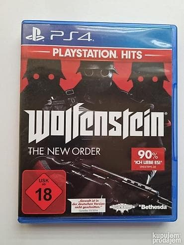 Prodajem original igricu za Sony Playstation 4 konzolu - Wolfenstein na lalafo.rs — 1 Prodajem original igricu za Sony Playstation 4 konzolu - Wolfenstein — 1