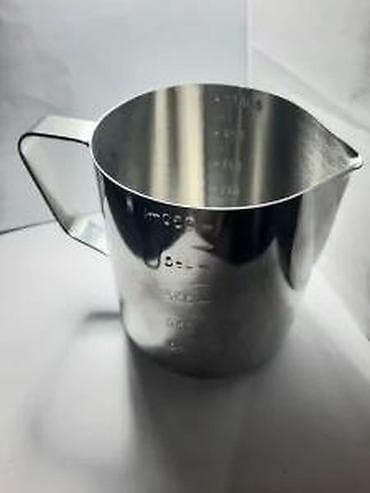 Home & Garden: Posuda od nerđajućeg čelika sa menzurom i drškom 550ml NOVO0. Opis at lalafo.rs — 6 Home & Garden: Posuda od nerđajućeg čelika sa menzurom i drškom 550ml NOVO0. Opis — 6