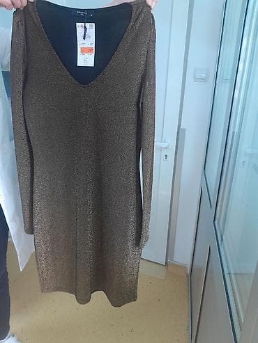 Šljokičasta mini haljina sa dugim rukavima - Materijal: elastična na lalafo.rs — 9 Šljokičasta mini haljina sa dugim rukavima - Materijal: elastična — 9