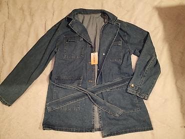 Nova Shein teksas jakna, velicina naznacena M na lalafo.rs — 2 Nova Shein teksas jakna, velicina naznacena M — 2