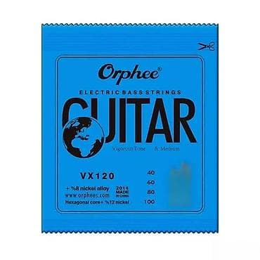 ŽICE ZA BAS GITARU 40-100 ORPHEE VX120 BESPLATNA DOSTAVA | Odlične at lalafo.rs ŽICE ZA BAS GITARU 40-100 ORPHEE VX120 BESPLATNA DOSTAVA | Odlične