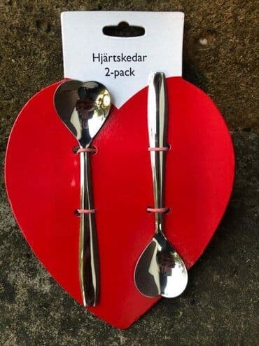 Kašike: Kvalitetne i dekotrativne kašike; Set od 2 kaščice u obliku srca za na lalafo.rs Kašike: Kvalitetne i dekotrativne kašike; Set od 2 kaščice u obliku srca za