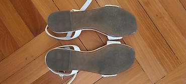 Graceland bele sandale, ravne, broj 38, jednom nošene na lalafo.rs — 5 Graceland bele sandale, ravne, broj 38, jednom nošene — 5