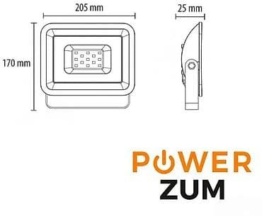 Maintenance devices: LED reflektor POWER ZUM – 50W, IP65, crni - Snaga: 50 W - Svetlosni at lalafo.rs — 2 Maintenance devices: LED reflektor POWER ZUM – 50W, IP65, crni - Snaga: 50 W - Svetlosni — 2