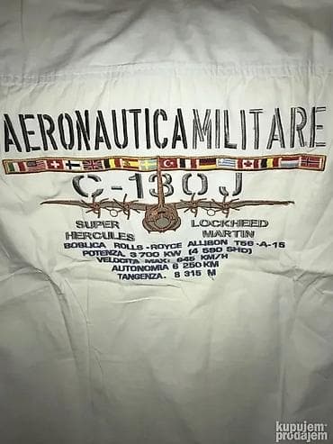 Men's T-shirt Aeronautica Militare, bоја - Siva na lalafo.rs — 5 Men's T-shirt Aeronautica Militare, bоја - Siva — 5