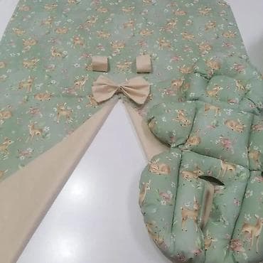 Cradles: Komplet za bebu – gnezdo, podloga i dodatci u dezenu šumskih jelena at lalafo.rs — 2 Cradles: Komplet za bebu – gnezdo, podloga i dodatci u dezenu šumskih jelena — 2
