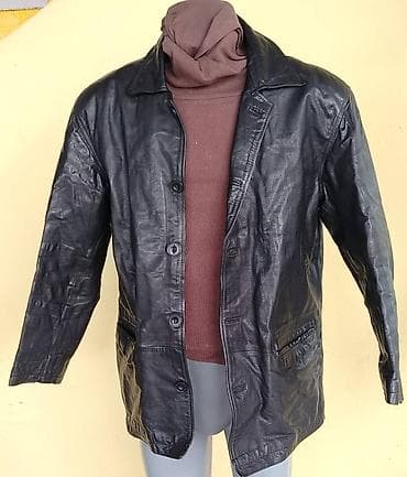 Muska kozna jakna Peruzzi Odlicno ocuvana Velicina L Mere ramena 56 na lalafo.rs — 1 Muska kozna jakna Peruzzi Odlicno ocuvana Velicina L Mere ramena 56 — 1