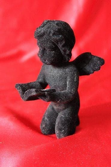 Home Decor: STARA FIGURA CRNI ANĐEO, GIPS I PLIŠ, RARITET | Stara drvena figura at lalafo.rs — 3 Home Decor: STARA FIGURA CRNI ANĐEO, GIPS I PLIŠ, RARITET | Stara drvena figura — 3