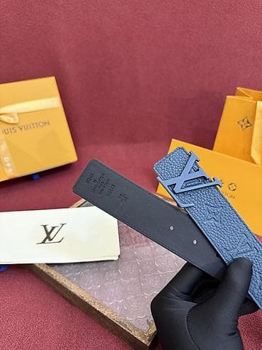 Louis Vuitton muški kožni kaiš - Model: LV Initiales - Boja: tamno na lalafo.rs — 3 Louis Vuitton muški kožni kaiš - Model: LV Initiales - Boja: tamno — 3