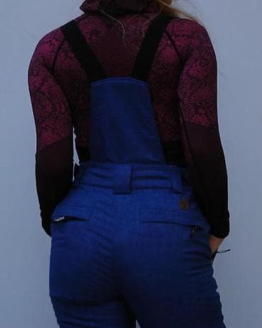 Ski Pants: Ženske ski pantalone sa tregerima – tamnoplave - Visok struk sa at lalafo.rs — 5 Ski Pants: Ženske ski pantalone sa tregerima – tamnoplave - Visok struk sa — 5