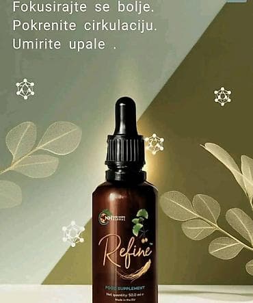 Refine – prirodne kapi za žene - Dodatak ishrani u bočici sa pipetom at lalafo.rs — 1 Refine – prirodne kapi za žene - Dodatak ishrani u bočici sa pipetom — 1