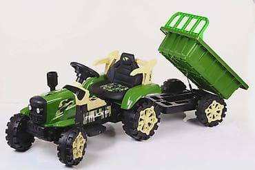 Dečiji električni traktor sa prikolicom i kipom - Vozilo na na lalafo.rs Dečiji električni traktor sa prikolicom i kipom - Vozilo na