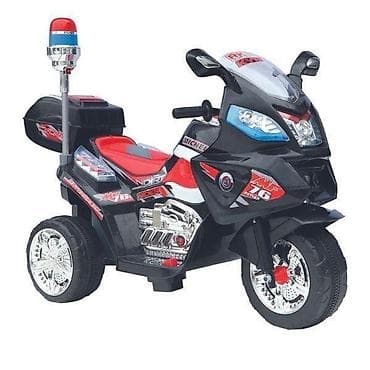 Dečiji električni motor na tri točka – policijski stil - Dizajn na lalafo.rs Dečiji električni motor na tri točka – policijski stil - Dizajn