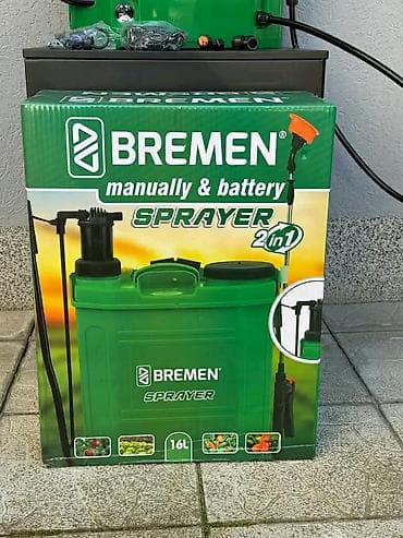 🌿🔋 BREMEN LEĐNA AKUMULATORSKA PRSKALICA 16L – RUČNA I NA BATERIJU! 🔋🌿 na lalafo.rs — 3 🌿🔋 BREMEN LEĐNA AKUMULATORSKA PRSKALICA 16L – RUČNA I NA BATERIJU! 🔋🌿 — 3