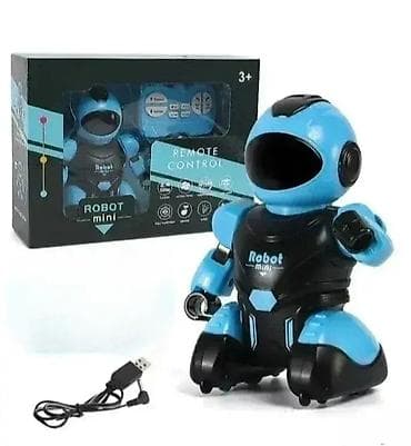 Plavi pametni robot na daljinski koji svetli i svira 309. plavi na lalafo.rs — 1 Plavi pametni robot na daljinski koji svetli i svira 309. plavi — 1