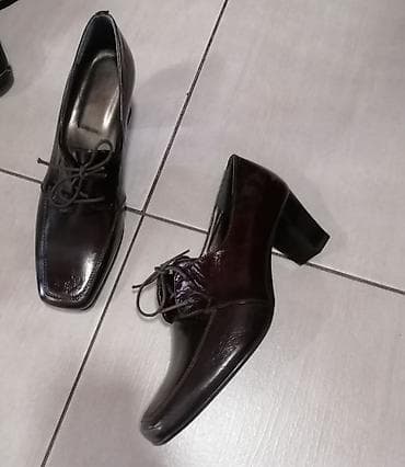 Elegantne, tamno braon kožne cipele sa pertlama i blok petom. Ove na lalafo.rs — 5 Elegantne, tamno braon kožne cipele sa pertlama i blok petom. Ove — 5