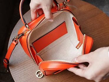 Gucci Soho kožna torba – narandžasta - Model: kompaktna kvadratna na lalafo.rs — 2 Gucci Soho kožna torba – narandžasta - Model: kompaktna kvadratna — 2