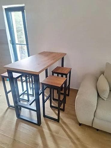 Sets of table and chairs: BARSKE STOLICE IZRADA PO MERI | Kontakt telefon 06******** Viber at lalafo.rs — 9 Sets of table and chairs: BARSKE STOLICE IZRADA PO MERI | Kontakt telefon 06******** Viber — 9