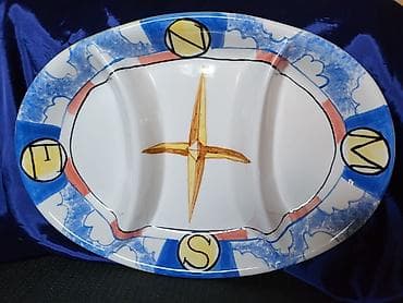 Oval nov Dipinta a Mano rucno oslikan pa glaziran,Sicilija 1970g+ na lalafo.rs Oval nov Dipinta a Mano rucno oslikan pa glaziran,Sicilija 1970g+