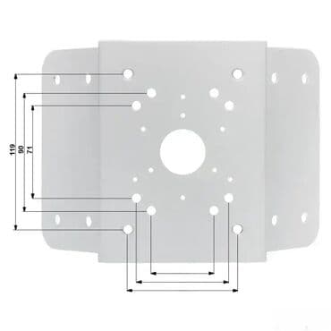 DAHUA PFA151 Adapter za montažu zidnog nosača na ugao 🛠️ Opis na lalafo.rs DAHUA PFA151 Adapter za montažu zidnog nosača na ugao 🛠️ Opis
