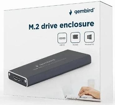 Gembird M.2 USB 3.0 kućište za SSD - Kućište za M.2 SATA SSD – na lalafo.rs Gembird M.2 USB 3.0 kućište za SSD - Kućište za M.2 SATA SSD –