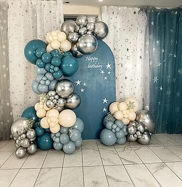 dve suknje po: Tematska dekoracija za rođendan – balon instalacija sa pozadinom - na lalafo.rs — 1 dve suknje po: Tematska dekoracija za rođendan – balon instalacija sa pozadinom - — 1