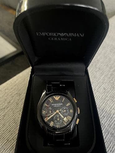 Pocket watches: Emporio Armani Ceramica – prelep muški hronograf sat - Kućište i at lalafo.rs — 1 Pocket watches: Emporio Armani Ceramica – prelep muški hronograf sat - Kućište i — 1