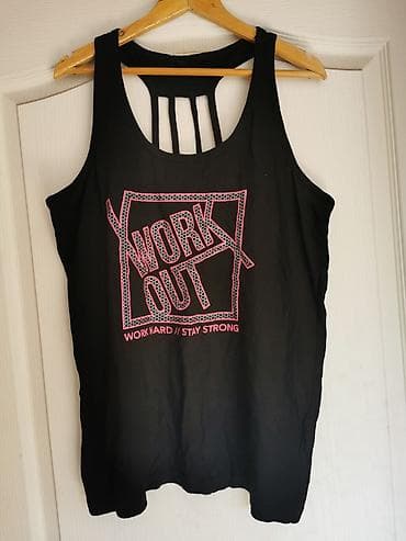 Sportska majica bez rukava (ženska) za trening. - Boja: crna - na lalafo.rs — 2 Sportska majica bez rukava (ženska) za trening. - Boja: crna - — 2