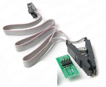 SOIC8/SOP8 test klješta sa kablom i adapter pločicom - Alat za na lalafo.rs SOIC8/SOP8 test klješta sa kablom i adapter pločicom - Alat za
