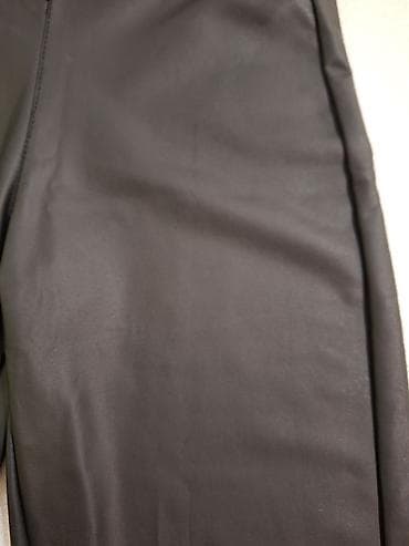 kom sa etiketom: Crne ženske helanke sa efektom eko-kože - NOVE - Model: uske, visok at lalafo.rs — 3 kom sa etiketom: Crne ženske helanke sa efektom eko-kože - NOVE - Model: uske, visok — 3