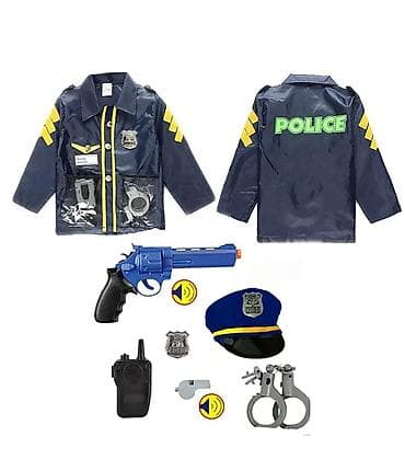 Kostim policajca sa dodacima 👮♂️🚓 Spreman za akciju! Ovaj kostim na lalafo.rs — 2 Kostim policajca sa dodacima 👮♂️🚓 Spreman za akciju! Ovaj kostim — 2