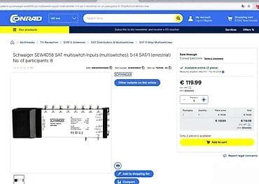 prsluk jaknica mango u: Schwaiger SEW4058 SAT multiswitch 5/8 - Tip: SAT multiswitch sa 5 at lalafo.rs — 1 prsluk jaknica mango u: Schwaiger SEW4058 SAT multiswitch 5/8 - Tip: SAT multiswitch sa 5 — 1