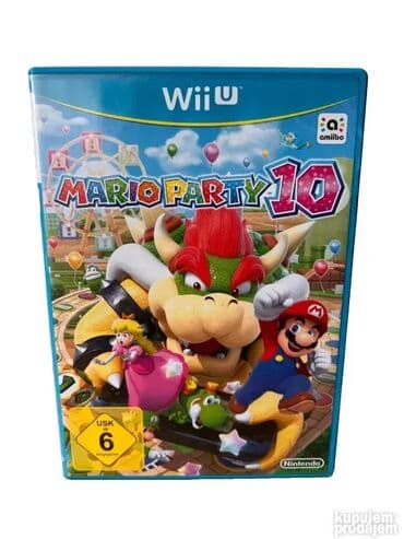 Prodajem original igricu za Nintendo WiiU konzolu - Mario Party 10Igra na lalafo.rs Prodajem original igricu za Nintendo WiiU konzolu - Mario Party 10Igra