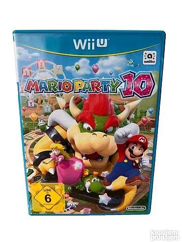 Prodajem original igricu za Nintendo WiiU konzolu - Mario Party 10Igra na lalafo.rs — 1 Prodajem original igricu za Nintendo WiiU konzolu - Mario Party 10Igra — 1